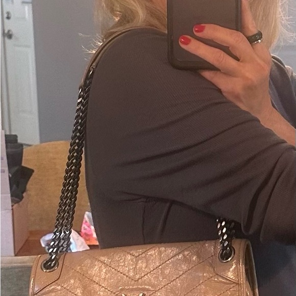 YSL Niki Medium Patent crinkle leather purchased @ YSL store in Chicago - Picture 13 of 16